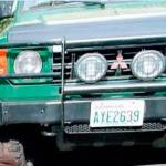 Gonzales is believed to be driving a green 1990 Mitsubishi Montero with Washington license AYE2639.