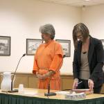 Photo by Jessie Stensland / Whidbey News Group                                Ignacio E. Rivera appears in Island County Superior Court March 12. He is accused of biting off a piece of a mans ear.