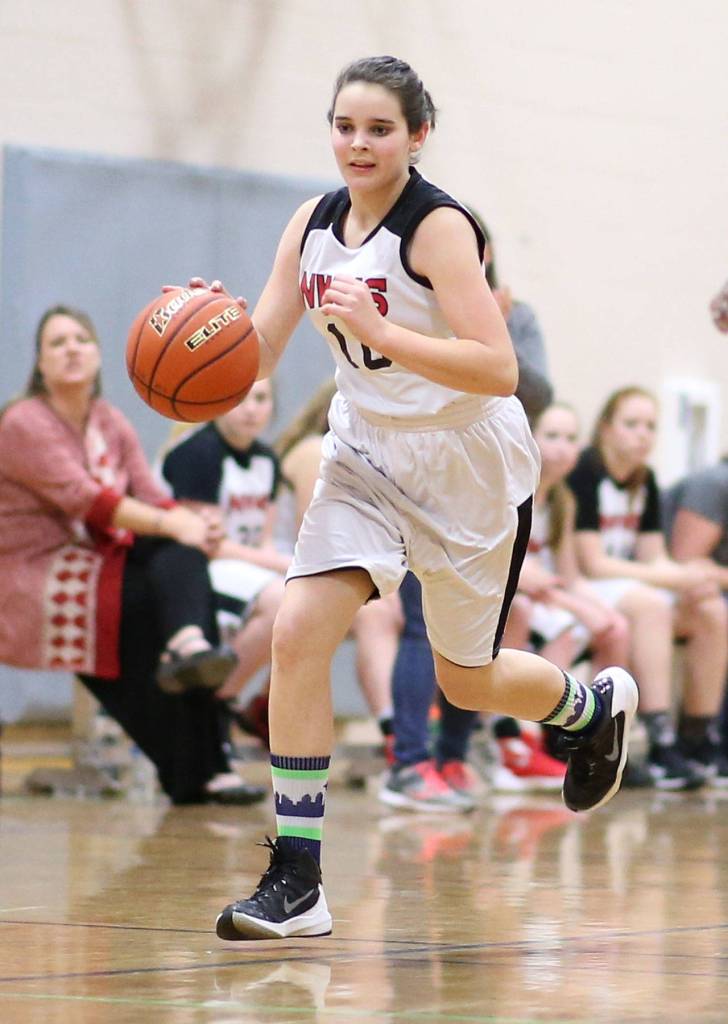 Eighth-grader Grace Waite.(Photo by John Fisken)