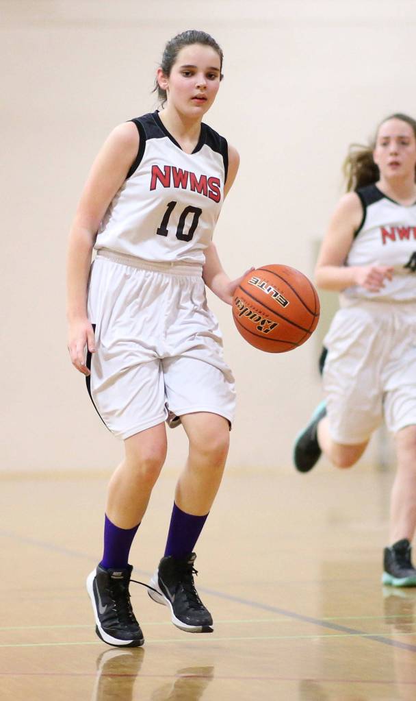 Eighth-grader Grace Waite.(Photo by John Fisken)