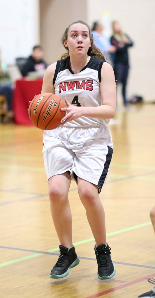 Eighth-grader Katie Bishop.(Photo by John Fisken)