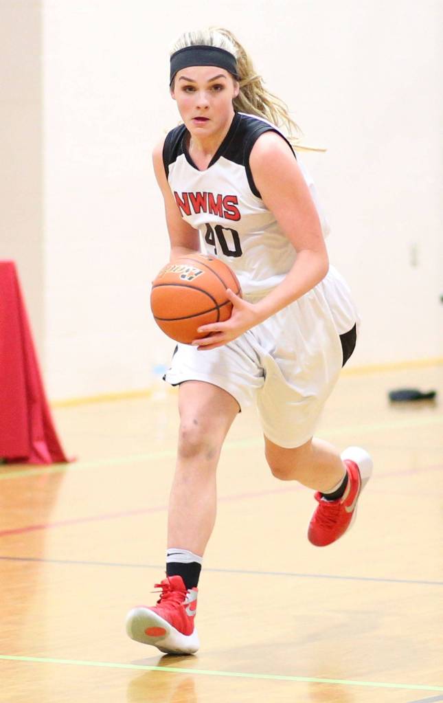 Eighth-grader Payton Parks.(Photo by John Fisken)