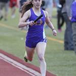 Jenna Cooley anchored the Oak Harbor 4x400 relay last spring. (Photo by John Fisken)