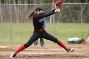 Wolves roll to 12-0 win in opener / Softball