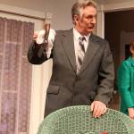 Its a mystery who killed one of the guests at the Angkatell home. Could it be the wife, the lover, the old friend, the former governor, the romantic rival, the butler, the maid, Miss Lucy or the girl next door? Detective Calhoun, played by Ben Honeycutt, is determined to find out.