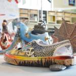 One of the shoes for the Local Flavor theme of the Vans Custom Culture Competition. Oak Harbor High Schools submission has made the top 50 in the contest and public voting, opening Monday, will determine the top five. The grand prize is $75,000 for the art program and places two through four receive $10,000.