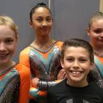 Local athletes win 5 golds at regional meet / Trampoline and tumbling