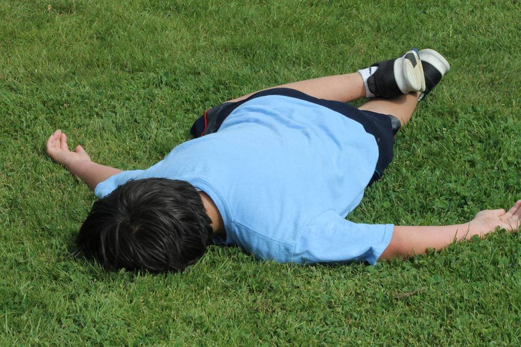 After the race, it was time to rest.(Photo by Jim Waller/Whidbey News-Times)