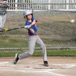 This swing resulted in a two-run single by Tripp Radford.(Photo by Jim Waller/Whidbey News-Times)