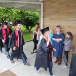 Coupeville High School seniors celebrate at the annual end-of-year parade