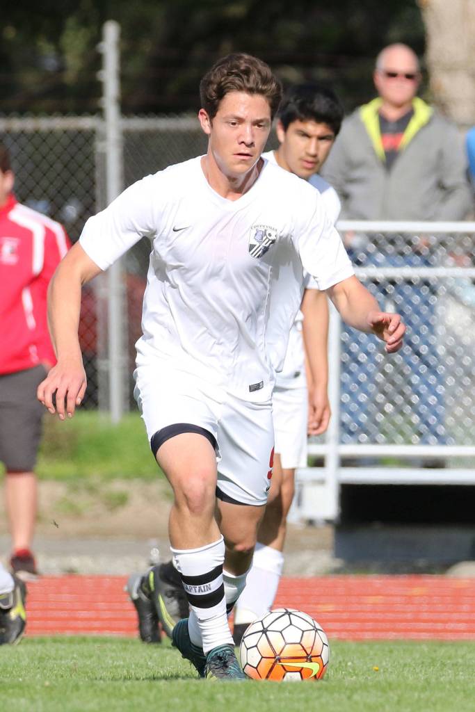 William Nelson earned his fourth-consecutive first-team selection in soccer this season.(Photo by John Fisken)