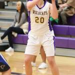 Samantha Hines started for Oak Harbor in girls basketball and led the team in rebounds this season. (Photo by John Fisken)
