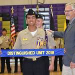 Oak Harbor High School NJROTC cadets receive awards