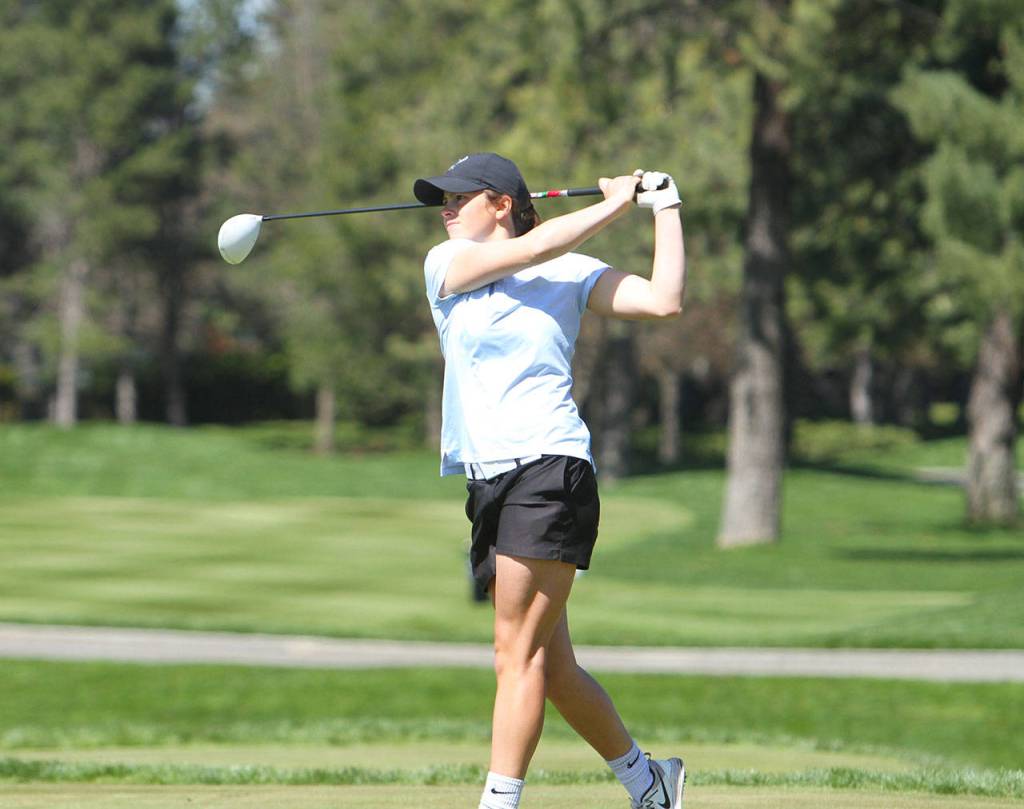 Annie Leete played on the Western Washington womens golf team in 2018. (Photo courtesy of WWU Athletics)