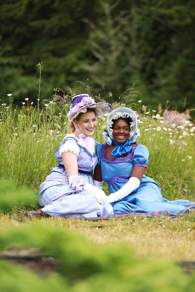 Madison McKenzie Scott (left) and Renea S. Brown star in Sense and Sensibility that kicks off this years Island Shakespeare Festival on July 13. Photo provided