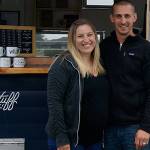 Photo by Maria Matson/Whidbey News -Times                                Campstuff Coffee is a mobile stand: in the morning, the trailer is located in the Deception Pass Lower Loop Campground and moves to West Beach in the afternoons.