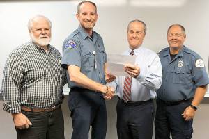 Paramedic recognized for a feat of strength