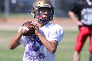Photos of Oak Harbor at team camp / Football