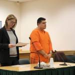Photo by Jessie Stensland / Whidbey News Group                                Ernie M. Chavez Jr. appeared in court Tuesday after being arrested on suspicion of child rape.