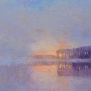 Foggy Sunrise, Lone Lake by Pete Jordan