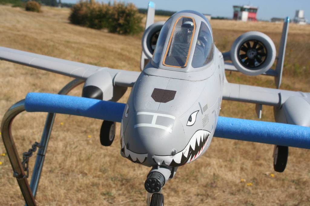 Photo by Abigail Gilbert                                There are lot of details on the model airplanes.