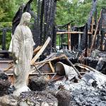 Blaze that destroyed home being investigated