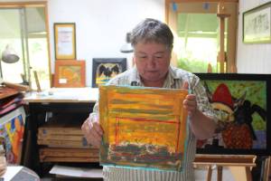 Peeking inside an artists’ world