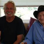 Photos by Maria Matson / Whidbey News Group                                <em>Bob Becker and his son, Bob Becker Jr., sit at Beckers house in Coupeville. Becker turned age 103 on Sept. 11.</em>