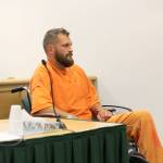 Photo by Jessie Stensland / Whidbey News-Times                                Robert Hill appeared in Island County Superior Court Sept. 3. He is accused of leading a deputy on a motorcycle chase.
