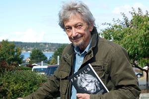 Photo by Maria Matson / Whidbey News-Times                                <em>Whidbey Island resident Dick Evans will be signing and selling copies of his book, Fazkils, at the Clinton Community Hall on Saturday.</em>