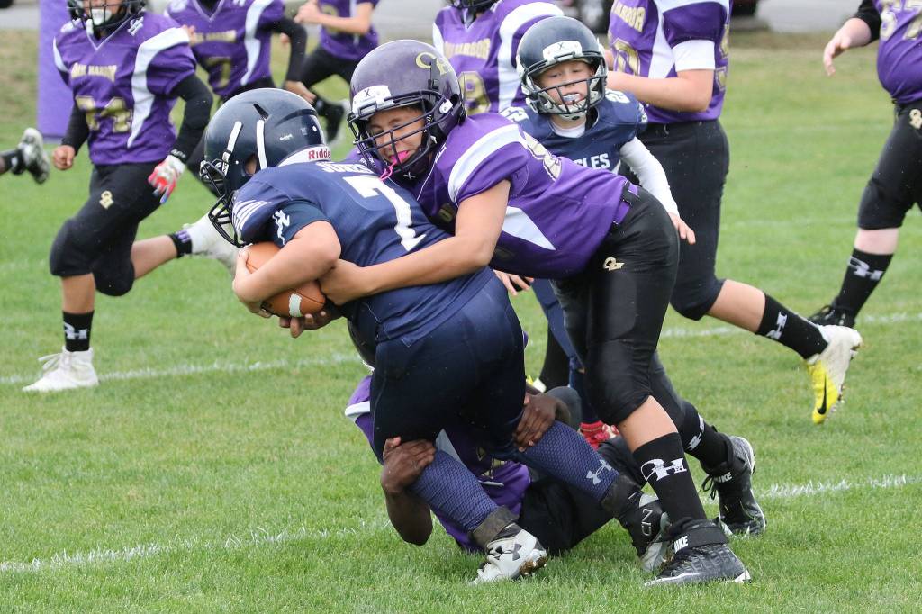 Photos: Oak Harbor teams compete at Fort Nugent / Youth football