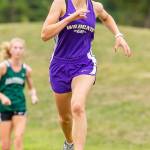 Natalie French, who took sixth overall, was second among Oak Harbor girls.(Photo by John Fisken)
