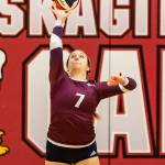 Photos: Oak Harbor alumni compete for Whatcom / Volleyball