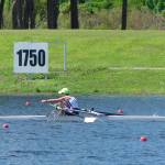 Cece Aguga competes in a recent regatta. (Submitted photo)