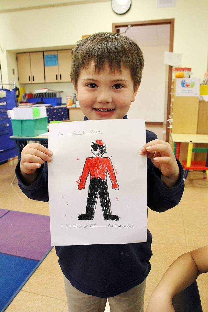 Harrison Tamura                                 Vampire and Power Ranger. Because thats what Im going to be. My dad bought a new Halloween costume…I got a vampire costume from a long time ago when I was 4. Now Im 5.