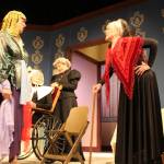 Sibling rivalry, particularly between the youngest, Becky LeMay (left), playing Betsy, and the eldest, Sheila Terry, playing Martha, fuels the story of eight sisters. It begins Friday at Whidbey Playhouse Community Theatre. (Photo by Patricia Guthrie/Whidbey News Group)