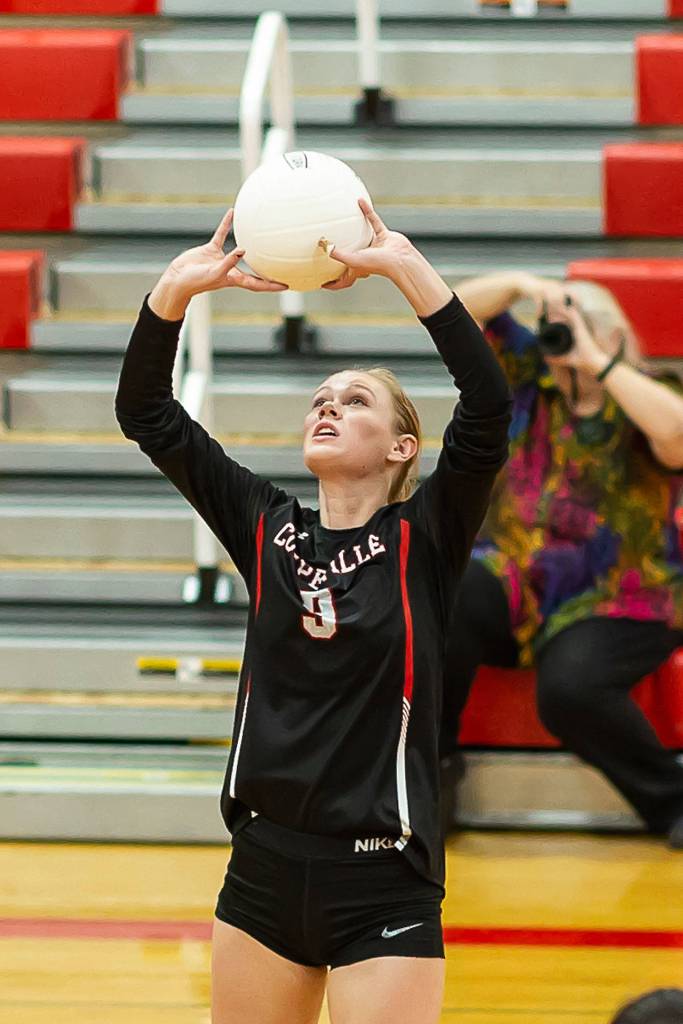 Chelsea Prescott sets up a teammate in Tuesdays contest with Kings.(Photo by John Fisken)