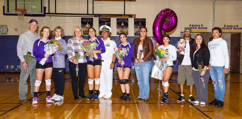 Oak Harbor seniors and families.(Photo by John Fisken)