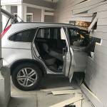 Drive-through window? SUV plows through store wall