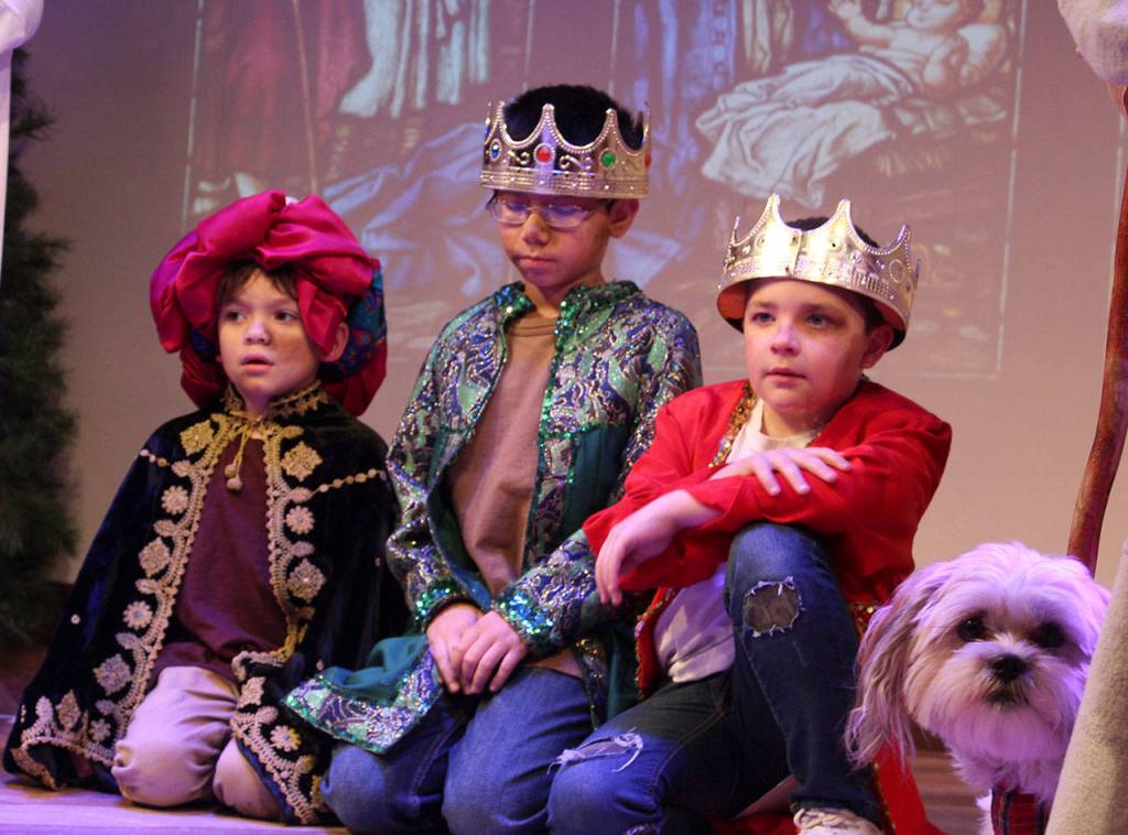 Three Wise Kings and a Dog appear in The Best Christmas Pageant Ever.