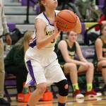 Miranda Wilson is one of eight returning letter winners for the Oak Harbor High School girls basketball team. (Photo by John Fisken)