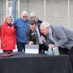 Ceremony celebrates sewage treatment plant coming online