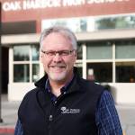 Dwight Lundstrom, principal of Oak Harbor High School for the past 15 years, will step into the assistant superintendent                                position on July 1. Photo by Laura Guido/Whidbey News-Times.