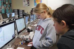 Robots, Legos and coding help make learning fun