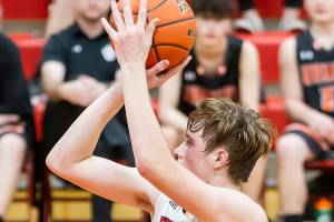Wolves tame Tigers for 1st NSC win / Boys basketball