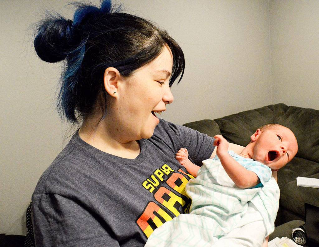 Whidbey’s first baby of 2019 arrives