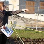 Group rebuilding memorial park, with improvements