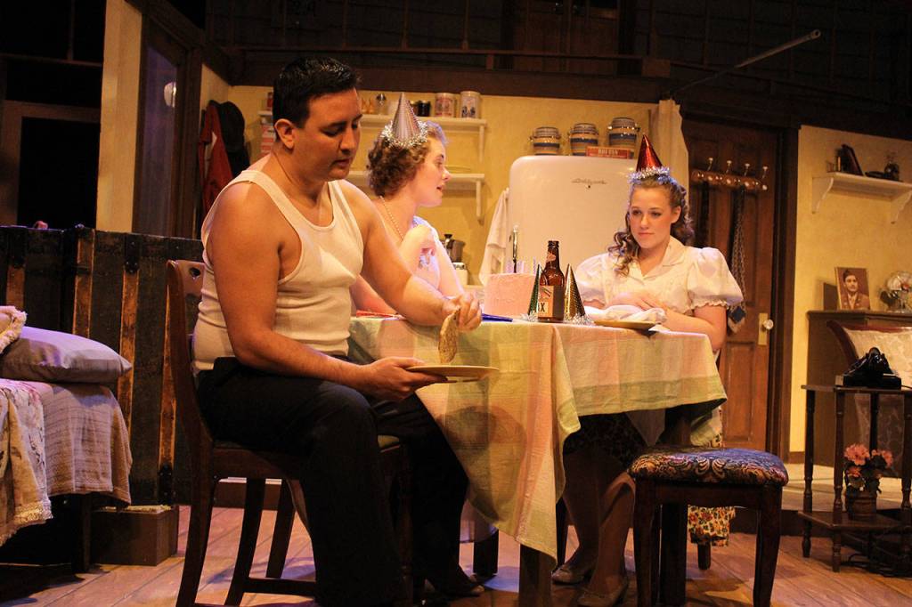 At a supposed joyous occasion of Blanche DuBois birthday, Stanley eats meat with his hands as his wife gets caught between her husband and sisters continual battle of wills.