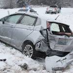 Snow and ice keep responders scrambling