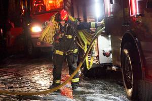 Fire damages Coupeville residence